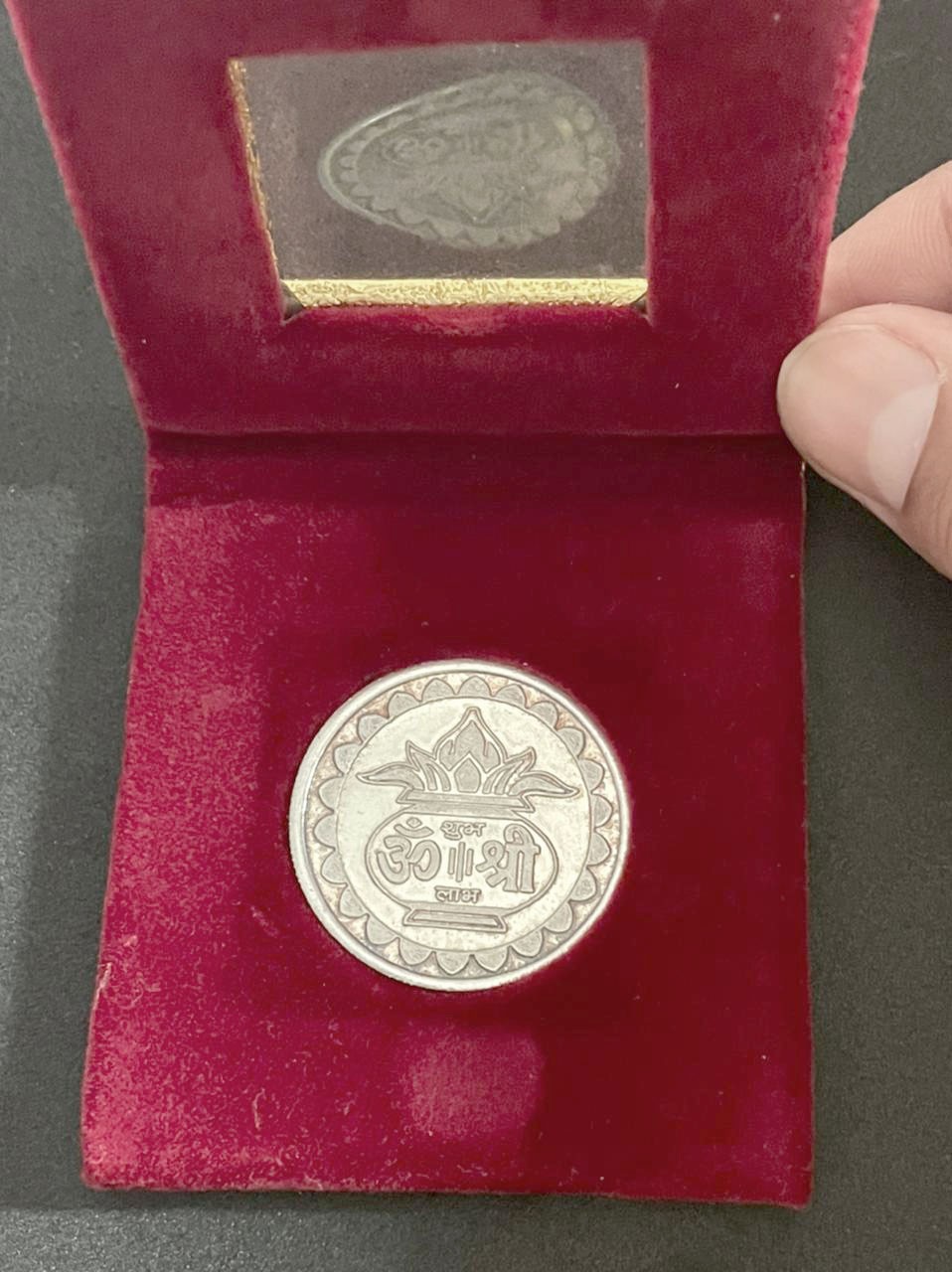 Subh Labh Silver Coin Laxmi Pujan- 10GM