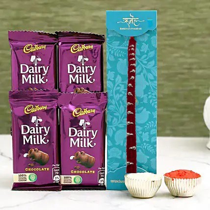 Bhaiya Bhabhi Rakhi With Premium Goodies